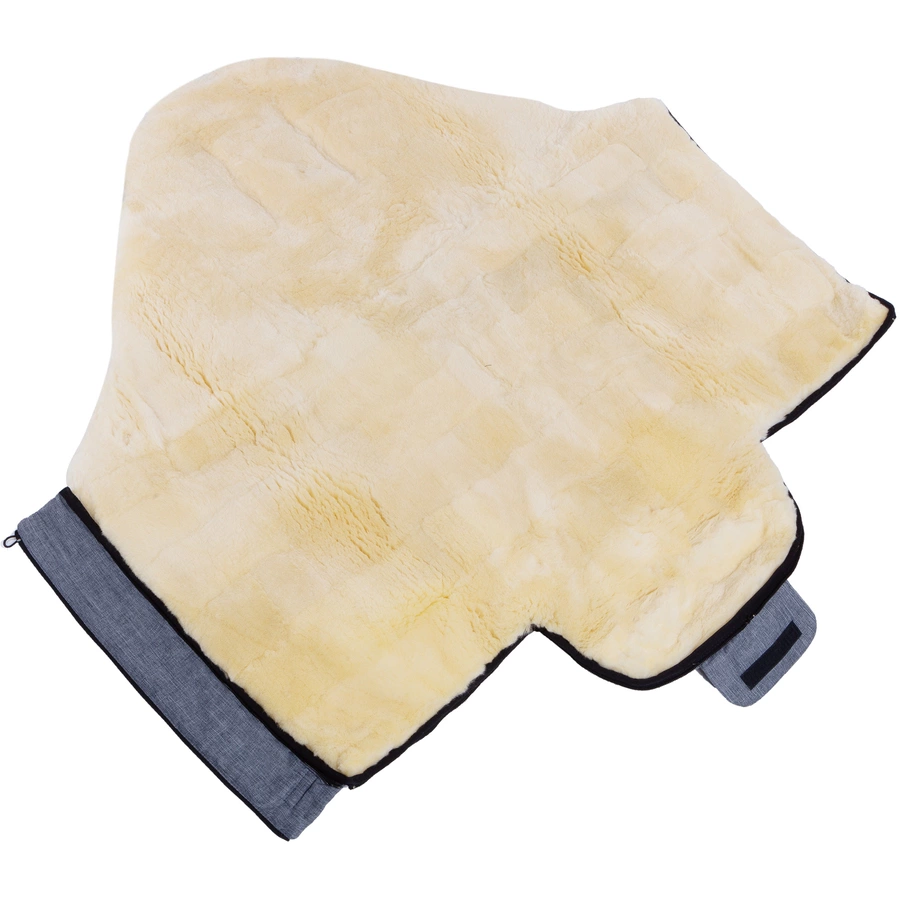 Werner Christ Baby Lammfellfußsack TULA VARIO blu