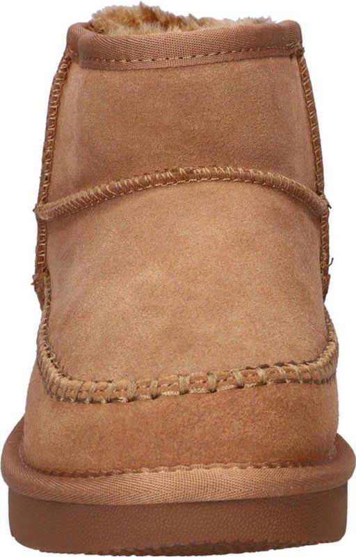 Nelson - Gevoerde Boots - Suède - Dames - Rubberen Loopzool