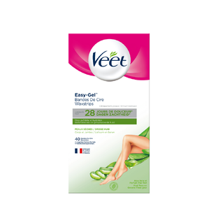 Veet Waxstrips Easy-Gelwax Droge Huid 40ST