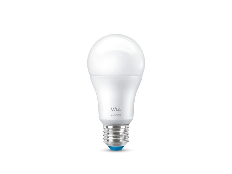 WiZ Leuchtmittel 8W (60W) E27 A60 RGB FR Einzelpack Smartes Leuchtmittel, steuerbar über Bluetooth, Matter, WLAN
