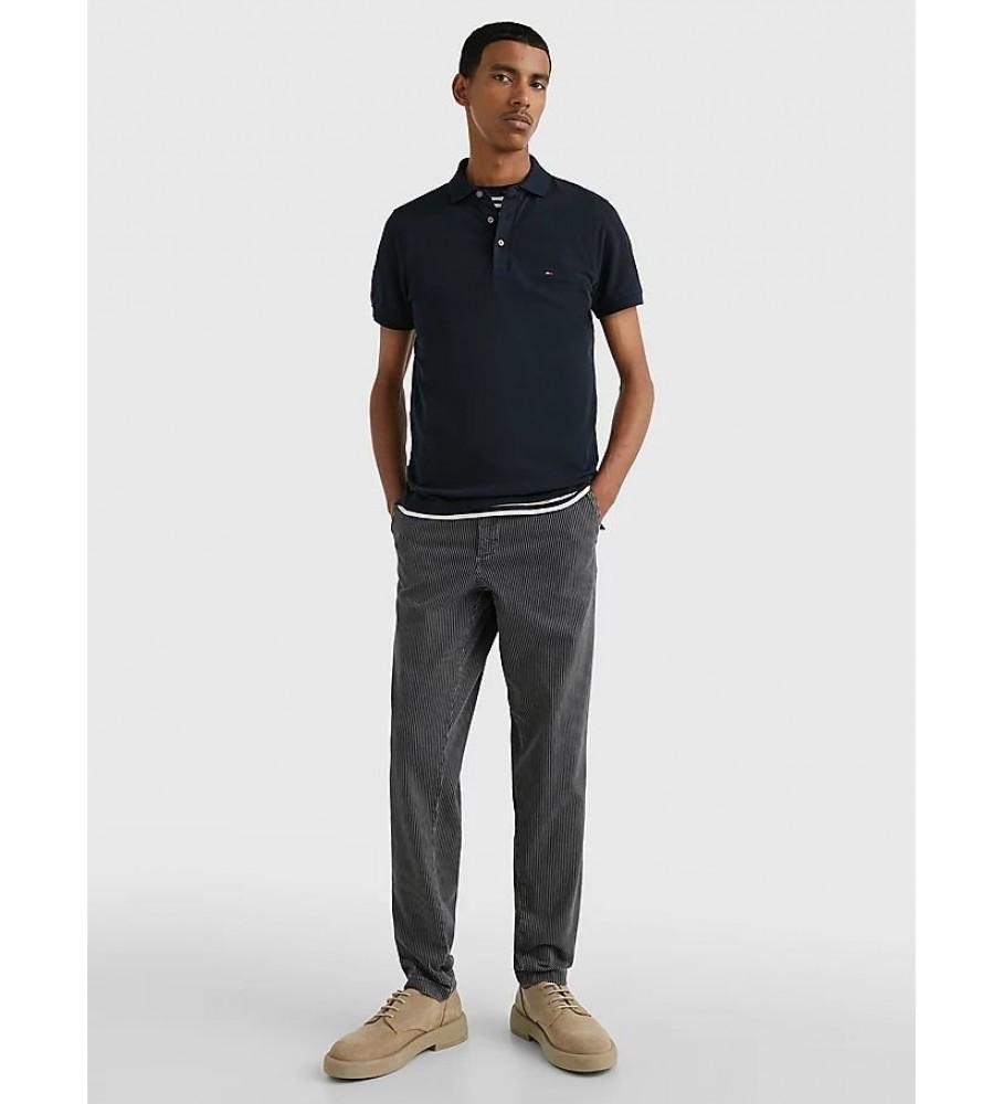 Camisa polo Tommy Hilfiger Core 1985 slim merino
