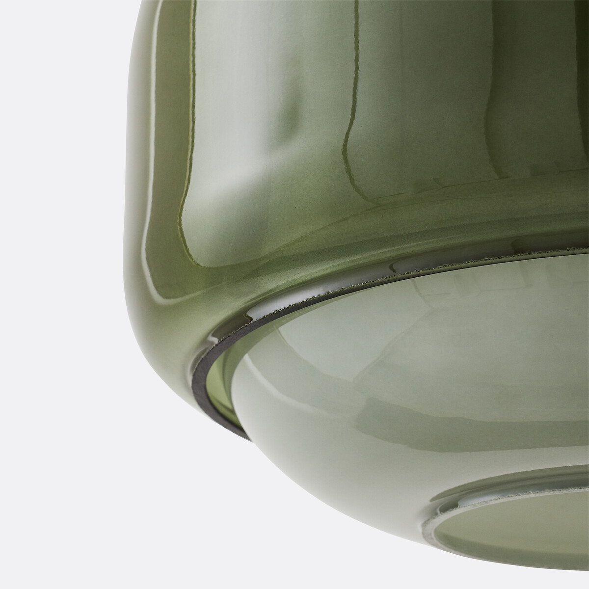 LA REDOUTE INTERIEURS<br>Luminária pendente de vidro colorido Ø30,5 cm, Kinoko