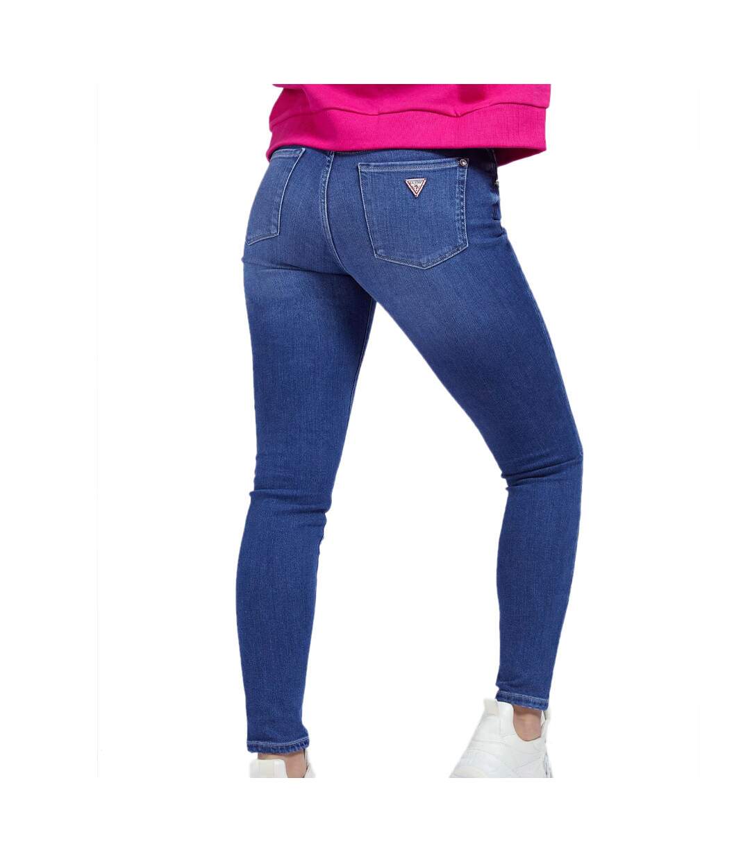 Jean Skinny Bleu Femme Guess Annette