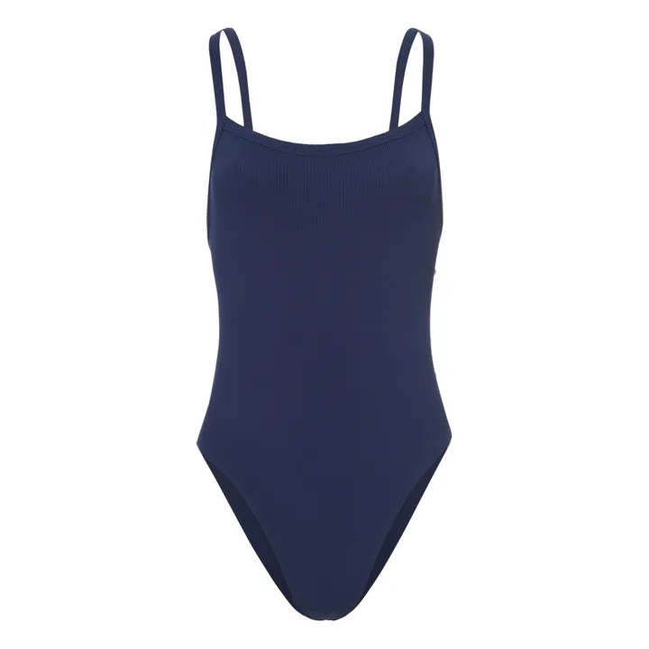 Lido Maillot 1 Pièce Côtelé Trentanove | Bleu marine