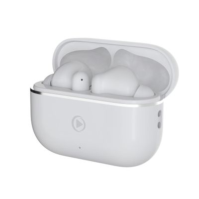 Force Play - Kit main libre - écouteur sans fil bluetooth - blanc