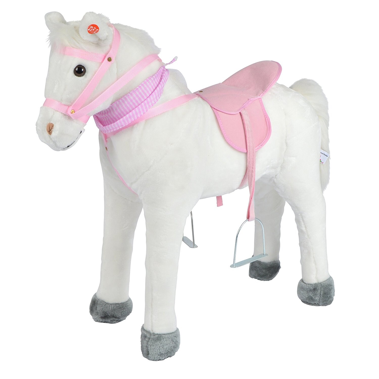 Pink Papaya Stehpferd für Kinder 75 cm Molly Spielpferd
