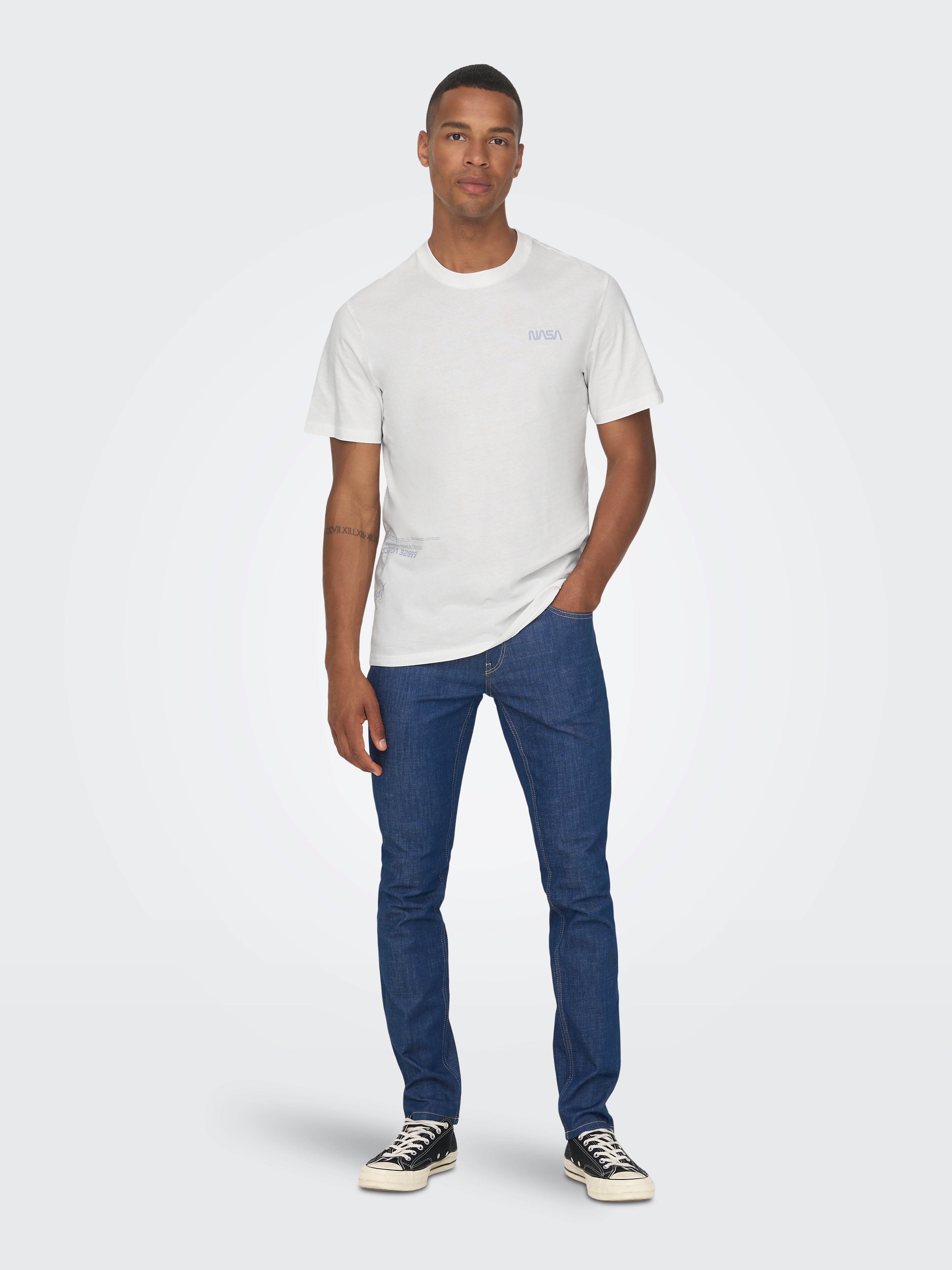 ONSNASA T-shirt Cloud Dancer