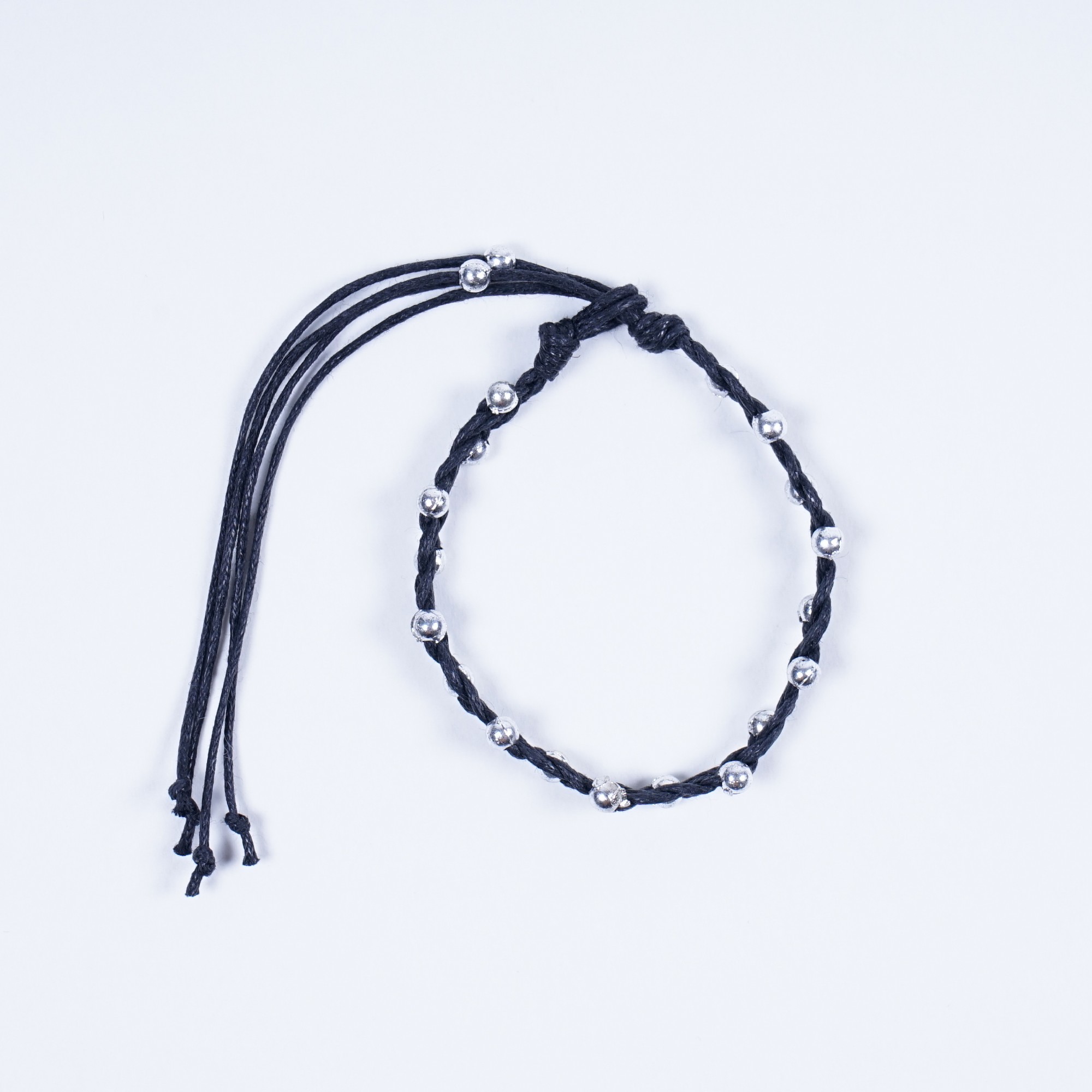 Armband 'Piet', handgefertigt, schwarz günstig bestellen