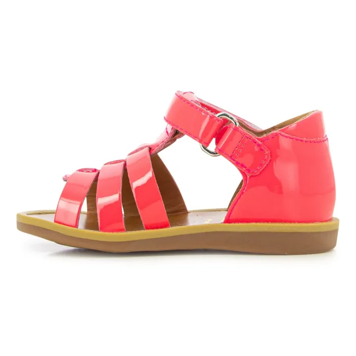 Pom d'Api Sandales Poppy Strap | Rose Litchi