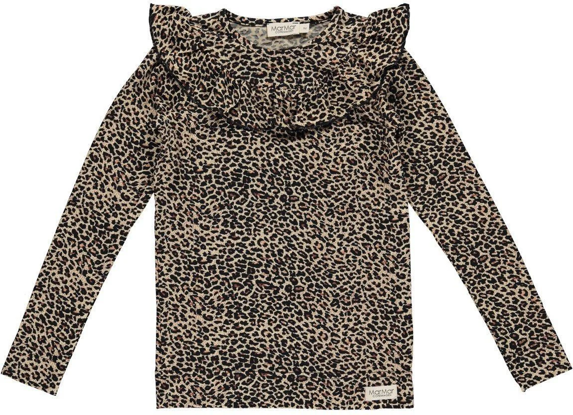 MarMar Leo bluse med flaeser