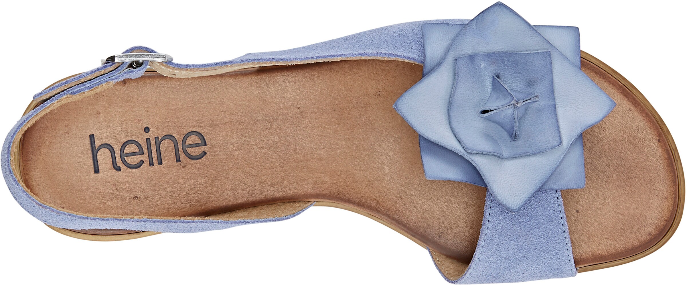 heine Sandale in bleu