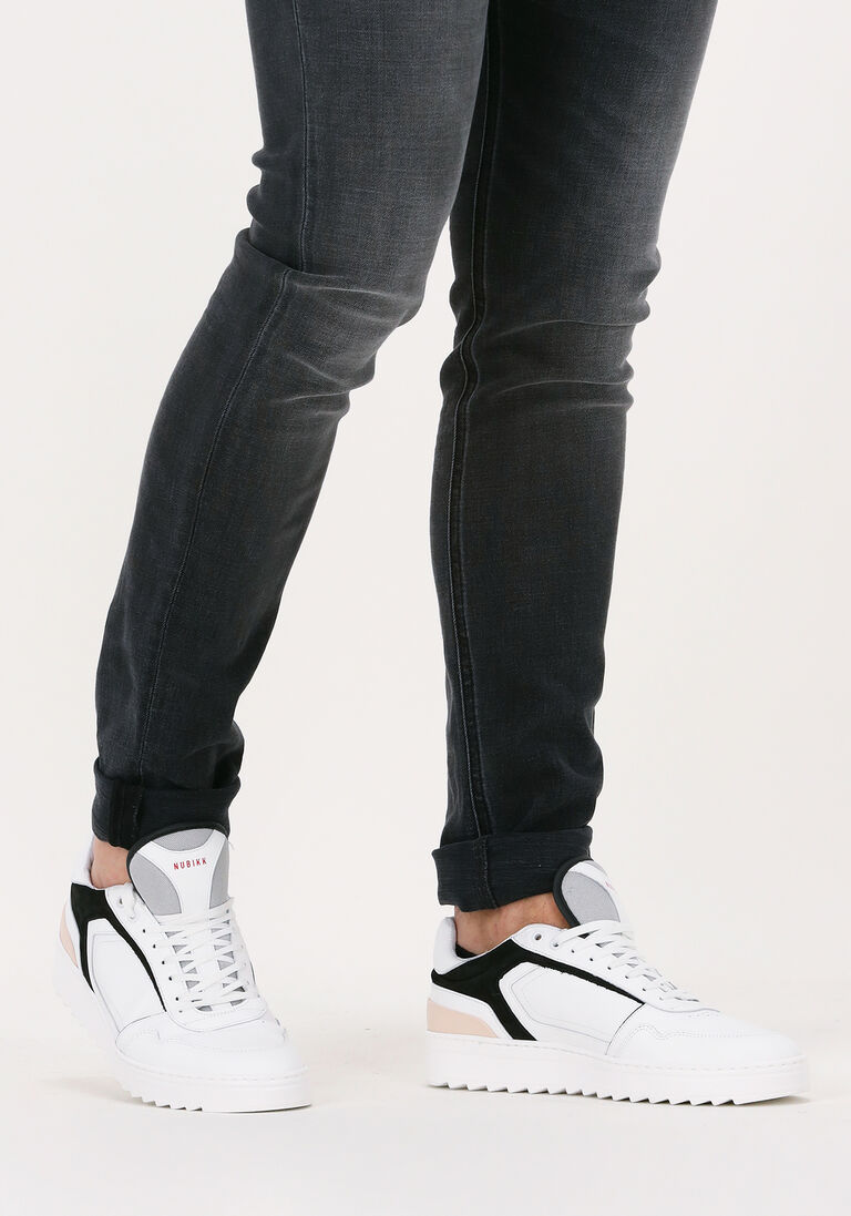 NUBIKK witte nubikk lage sneakers cliff cane