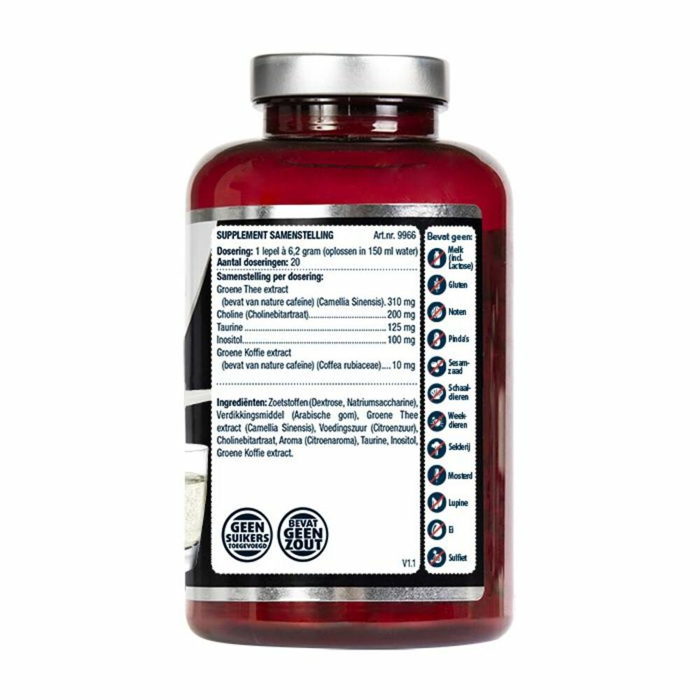 Lucovitaal Groene Thee Ideaal Gewicht Poeder130 gr