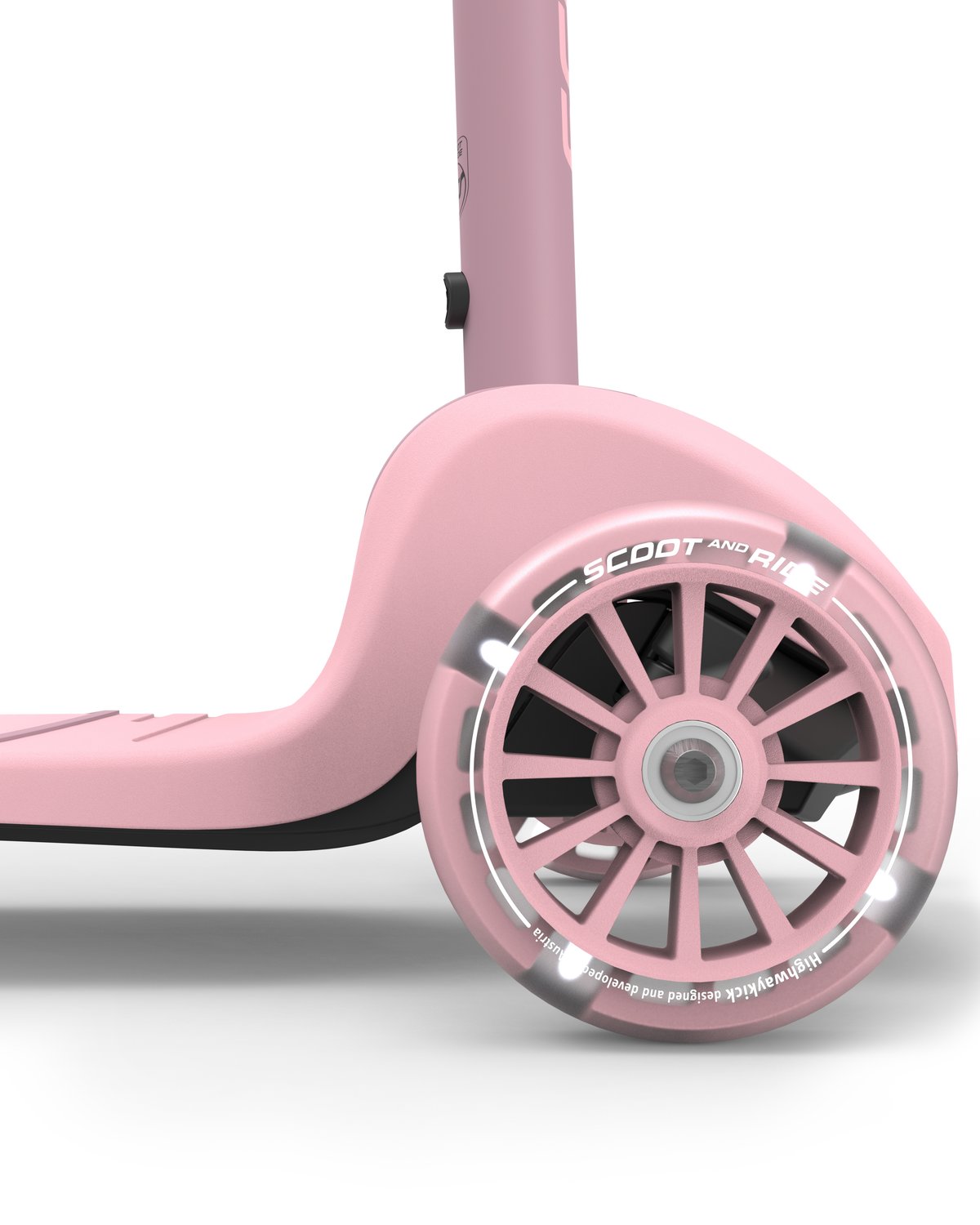 Scoot and Ride Highwaykick 3S Sparkesykkel – med LEDlys i hjul | Barn 3år+
