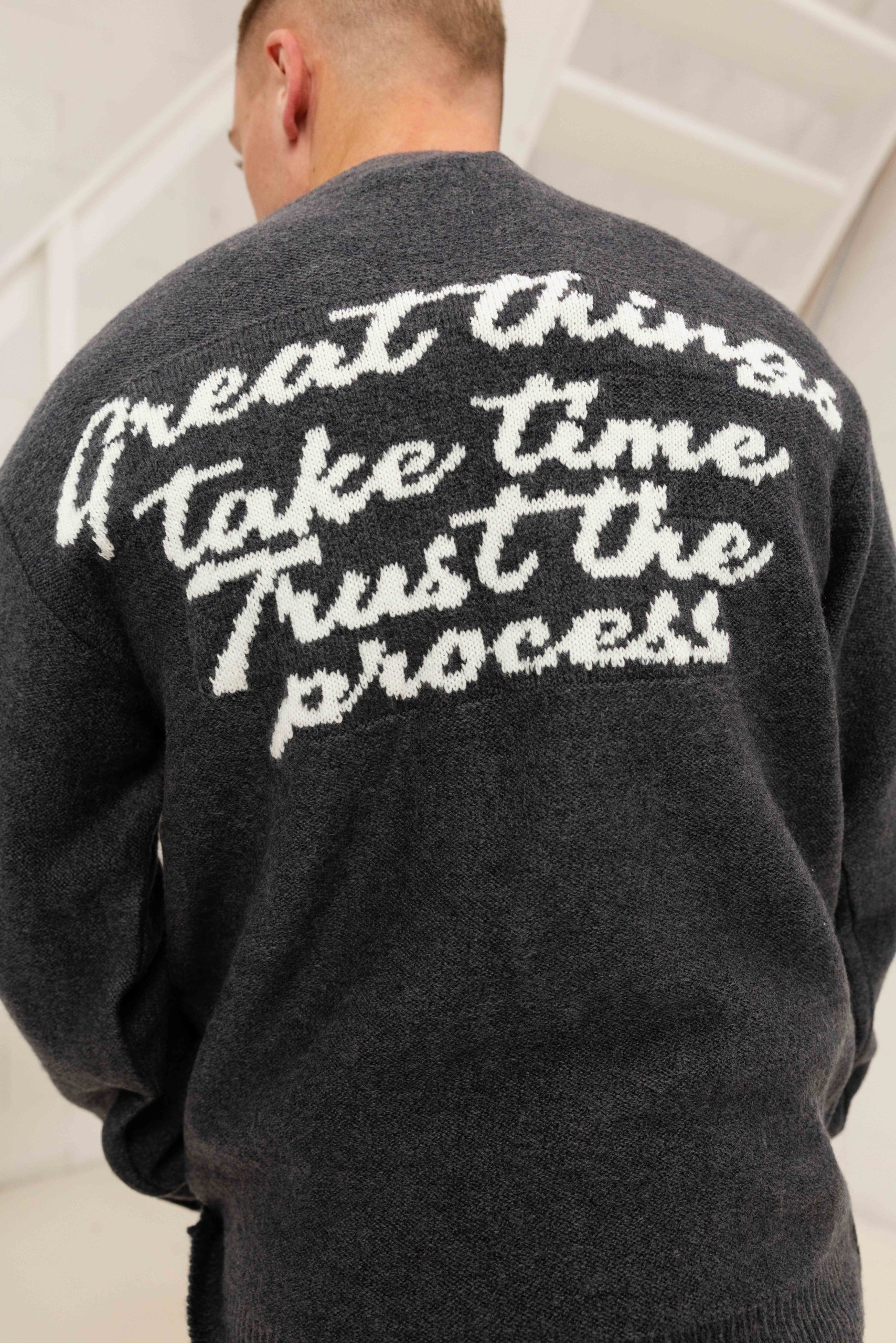 XPLCT Trust Sweater Heren Grijs