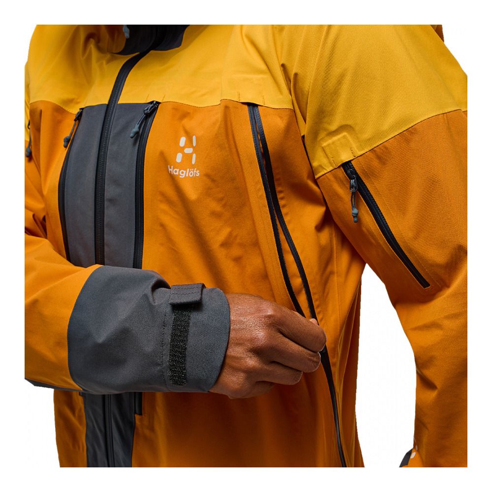 Haglöfs L.I.M TOURING - Veste ski Homme sunny yellow/desert yellow