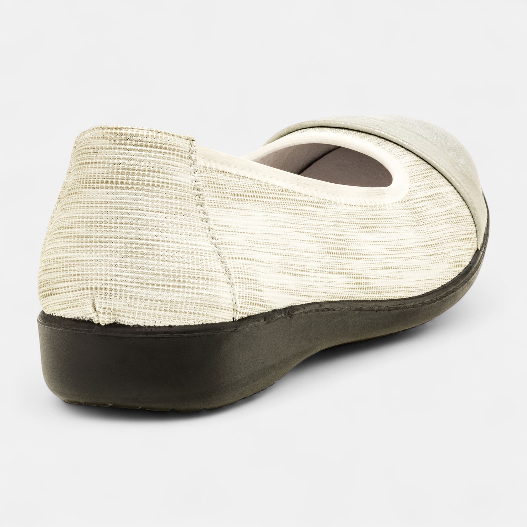 Ballerines Femme argent