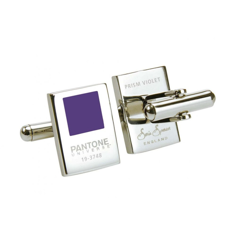 Boutons de manchette, Pantone Prism Violet Chip