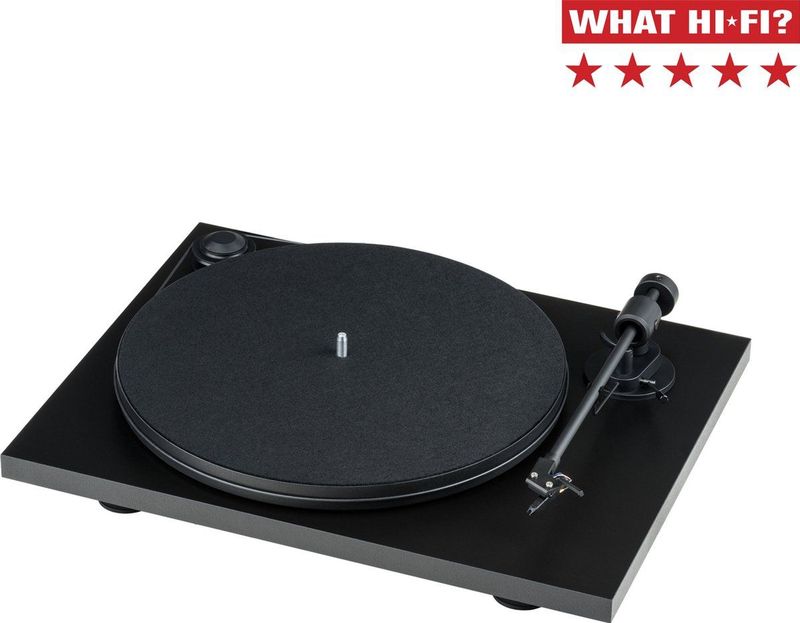 Pro-Ject - Primary E Phono - Platenspeler - Zwart - Ingebouwde Phono Voorversterker
