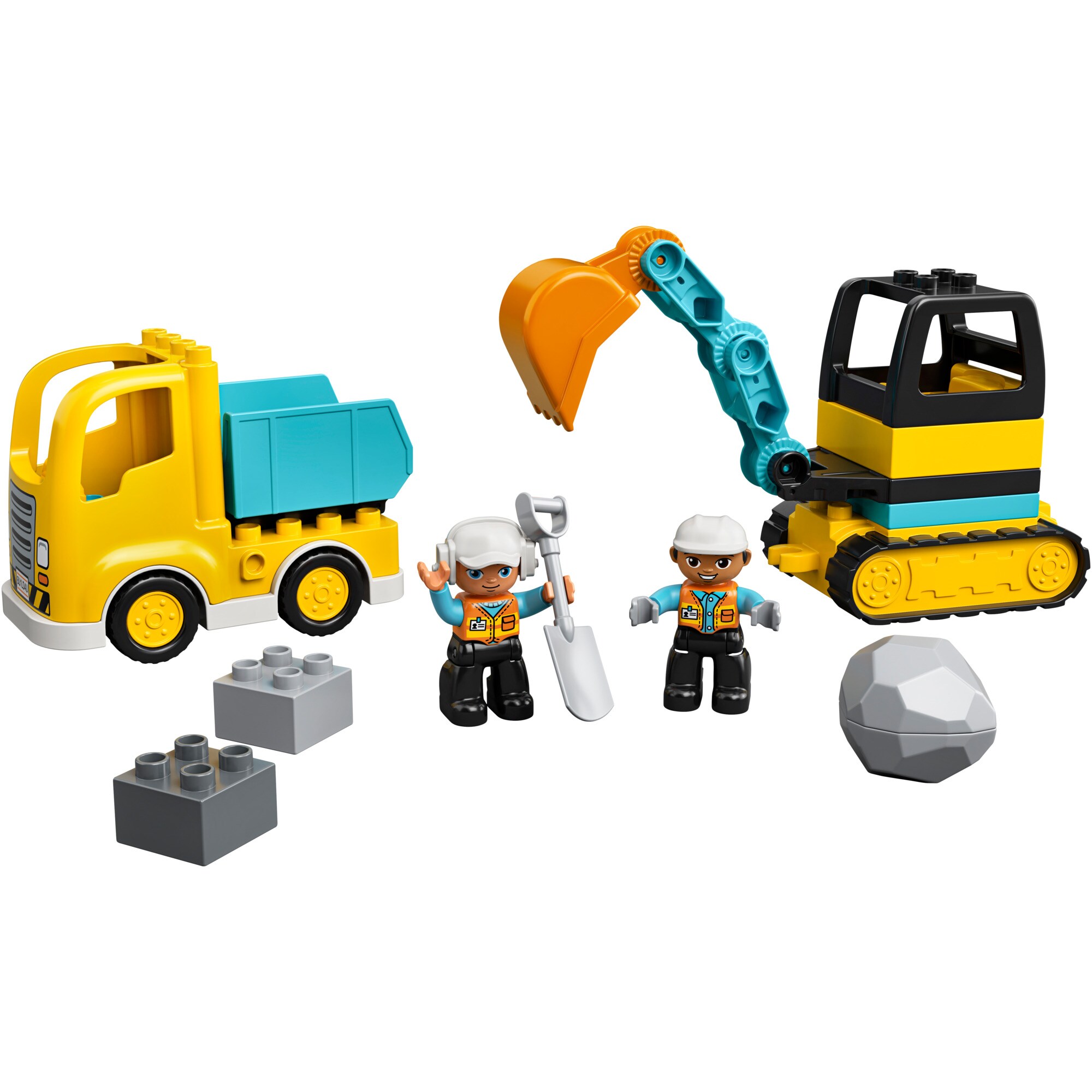 LEGO Konstruktionsspielzeug DUPLO Bagger und Laster