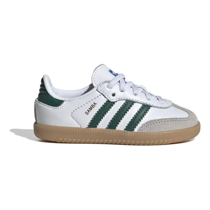 Adidas Baskets Lacets Elastiqués Samba Semelle Gomme | Vert