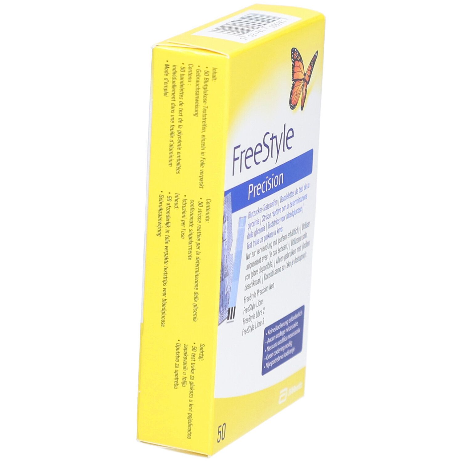 FREESTYLE Precision Blutzucker-Teststreifen – Zuverlässigkeit und Präzision