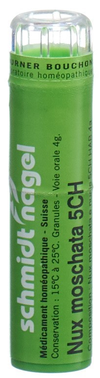 SCHMIDT-NAGEL Nux moschata Gran 5 CH 4 g