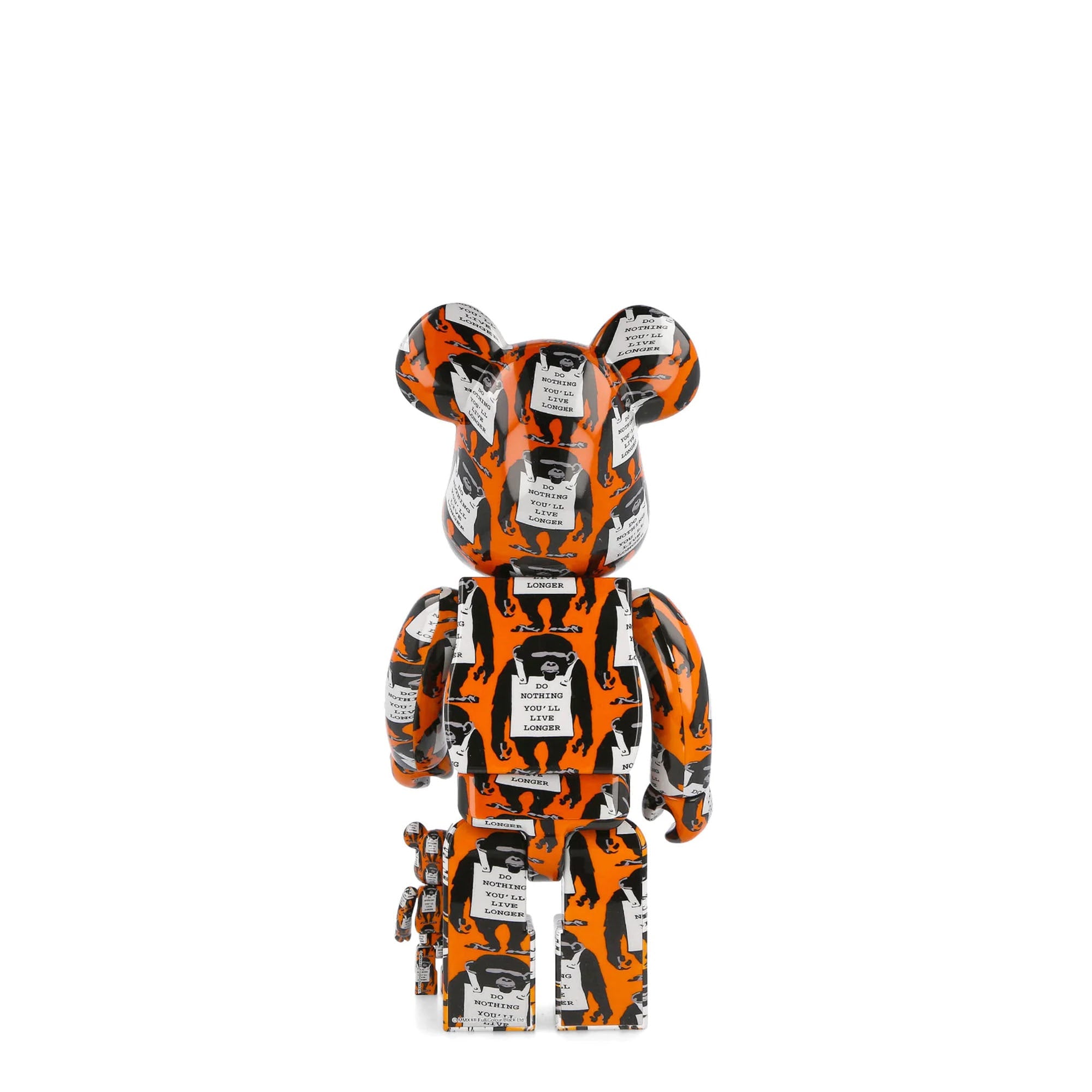Medicom<br>Brandalism x Medicom Be@rbrick Monkey Sign 400% + 100%
