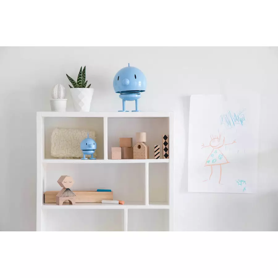 Hoptimist Dekofigur Bumble S 7,6 cm hellblau