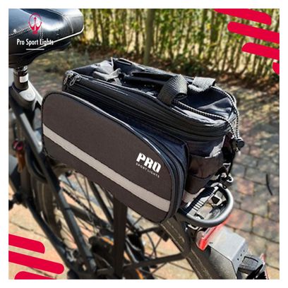 Sacoche Porte-bagages Arrière - 8 à 20 litres - Imperméable avec housse de pluie