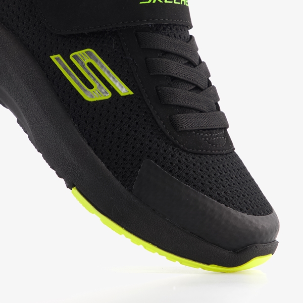 Skechers kinder sneakers met gele details