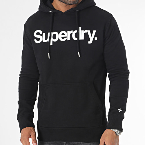 Sweat Capuche Logo Classic Noir