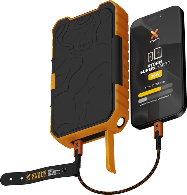 Xtorm Rugged 10.000mAh Solar powerbank