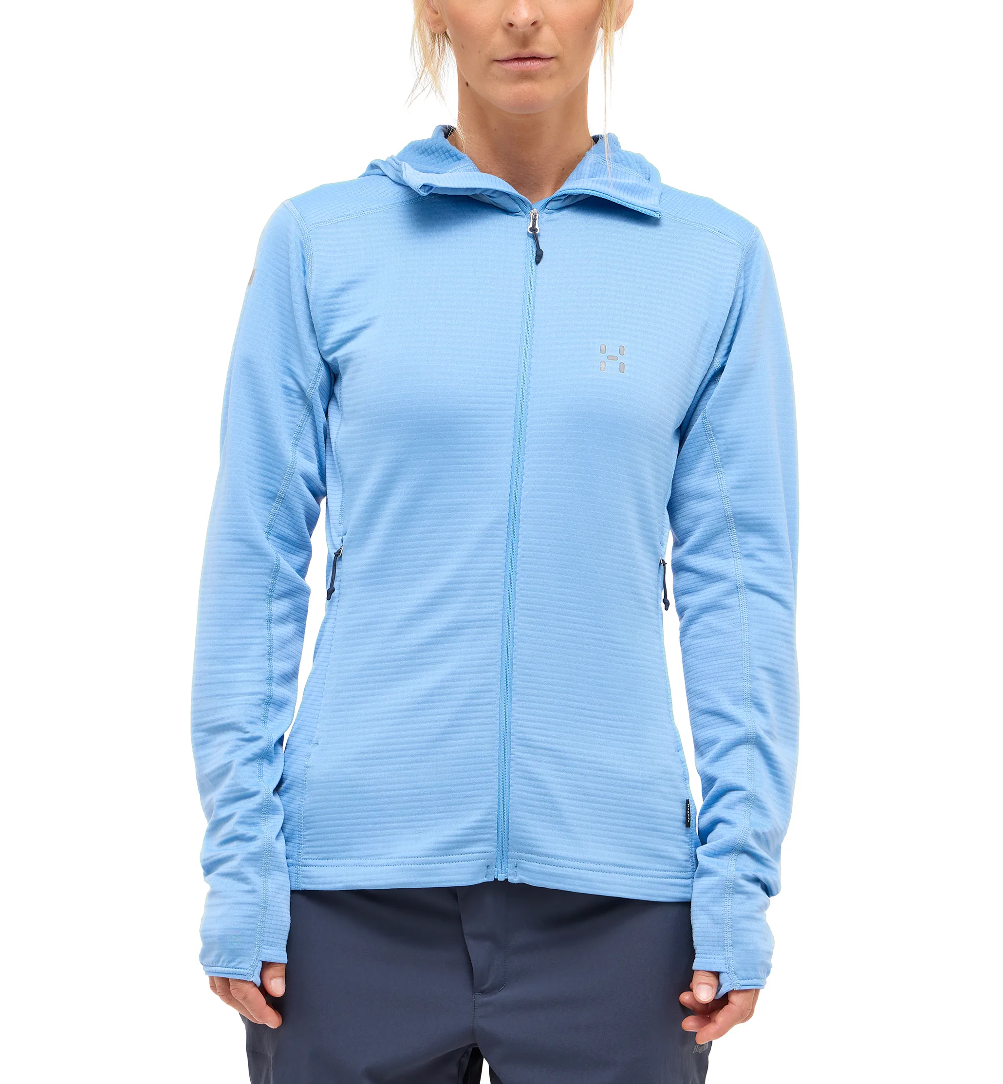 Haglöfs L.I.M Mid Multi II Hood Women Sky Blue