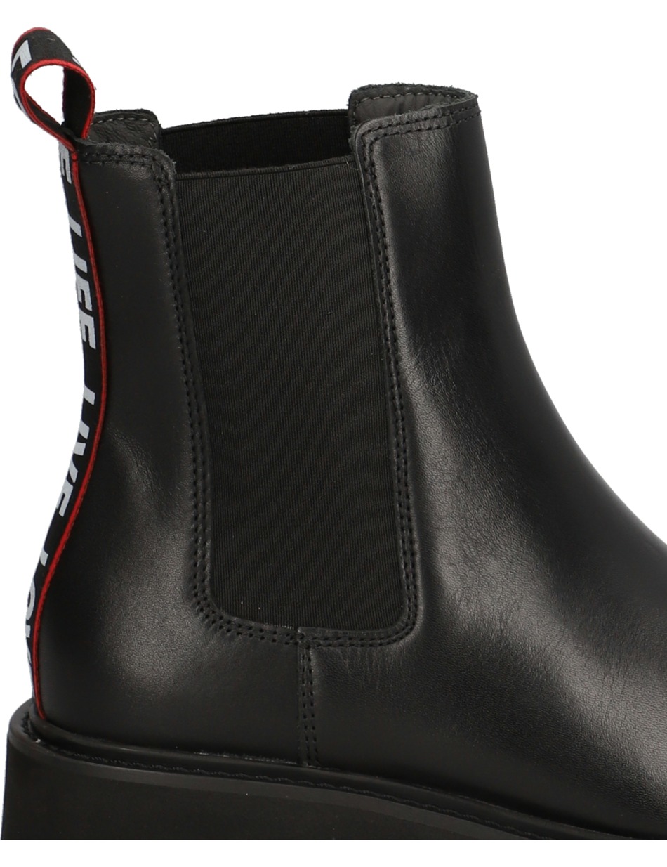 Glattleder Chelsea Boot