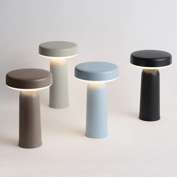 Muuto - Ease Portable LED Outdoor Akkuleuchte, hellblau