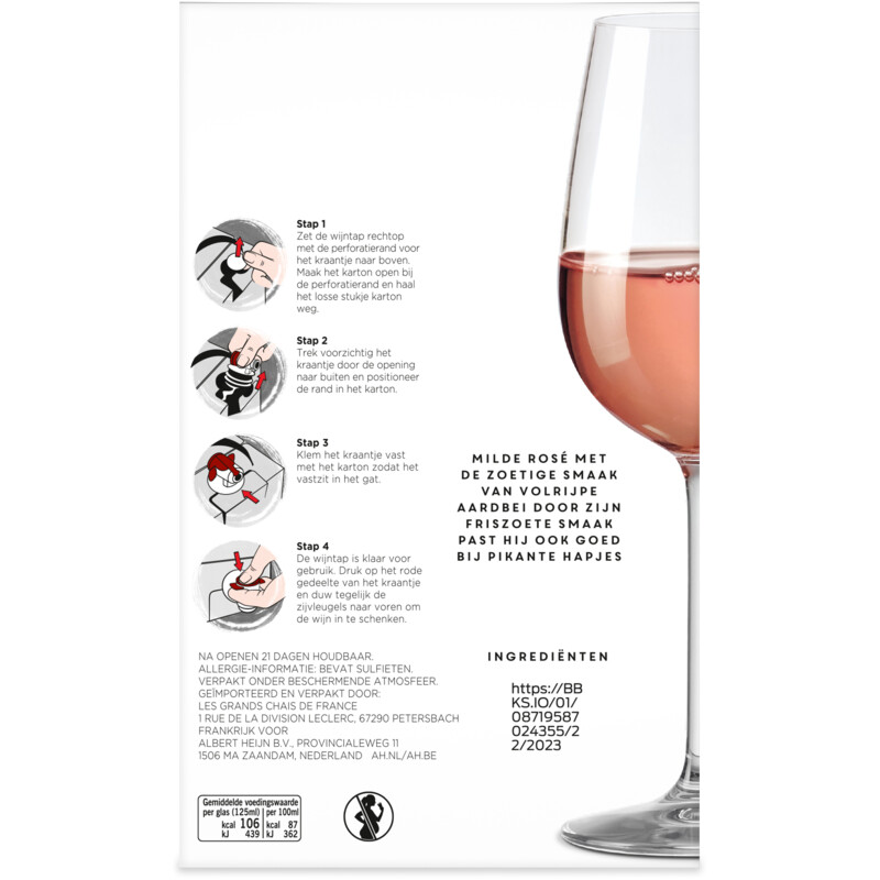 Mooi Kaap Rosé wijntap