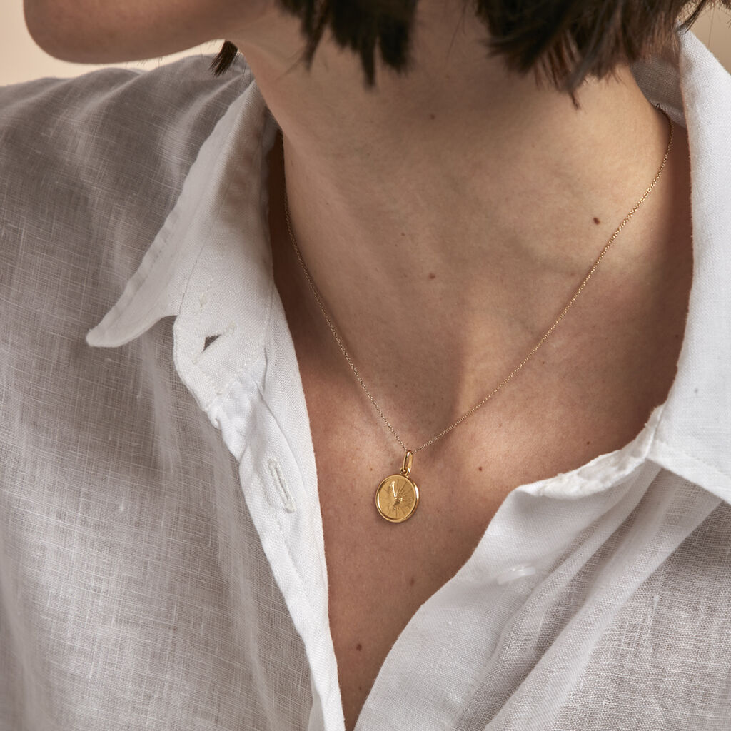 Pendentif Spirit Or Jaune