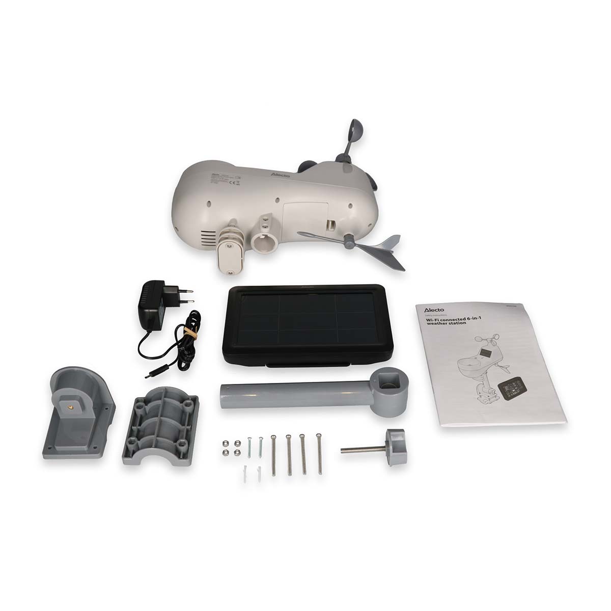 Alecto WS5100 weerstation - Grey/White
