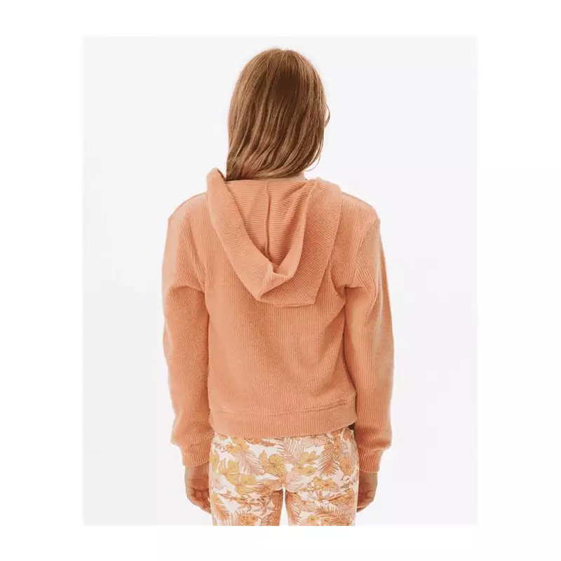 Sweat junior RIPCURL Cosy V Neck Hood -Girl Clay Marle