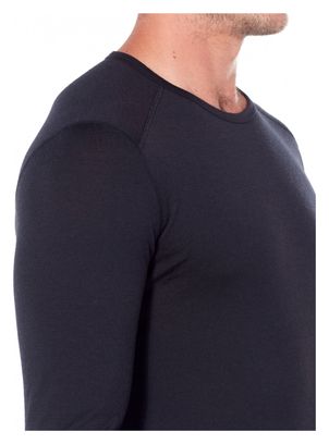 Maillot Manches Longues Icebreaker Mérinos 200 Oasis Noir