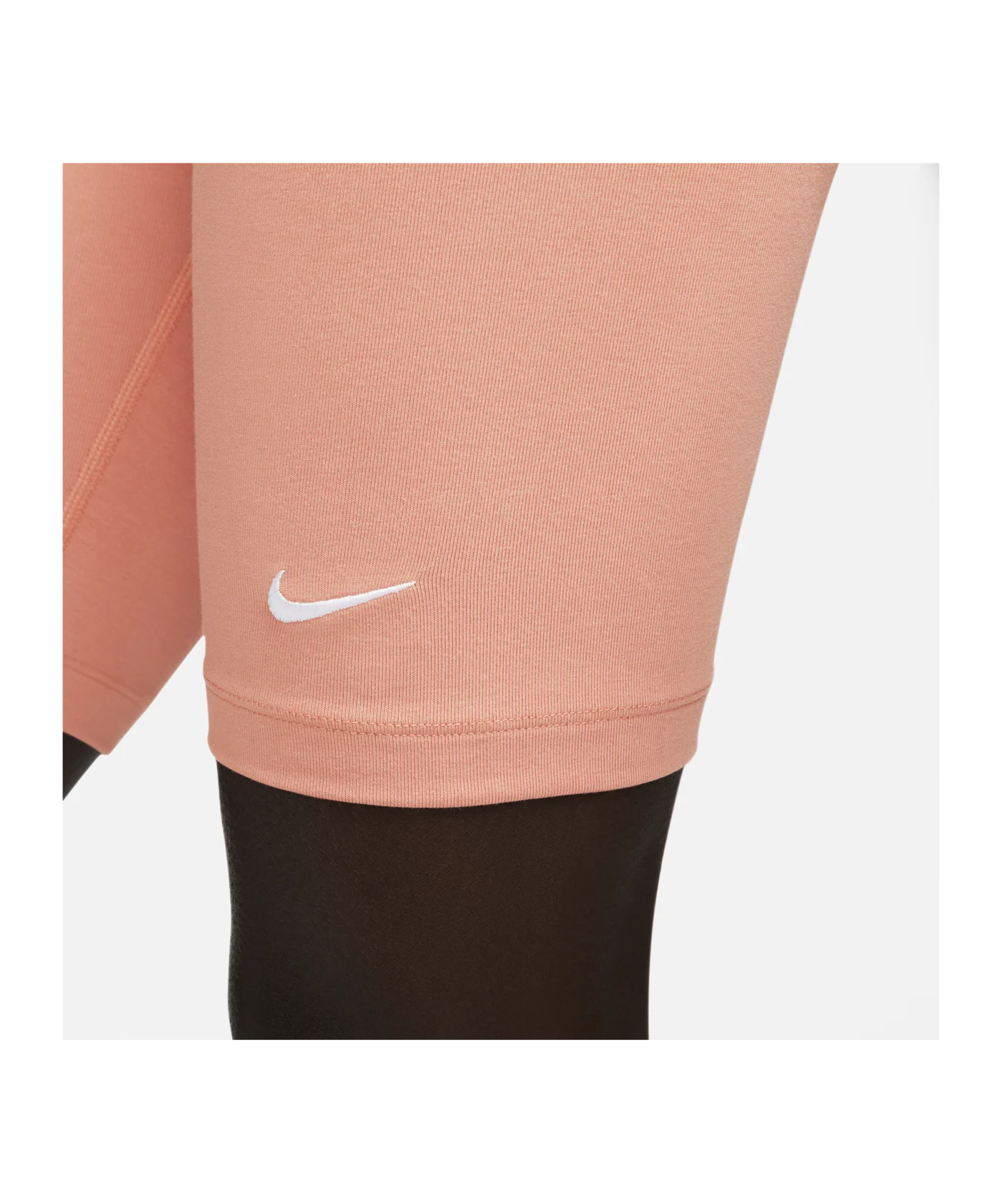 Nike Essential Biker Short Damen Rosa Weiss F827