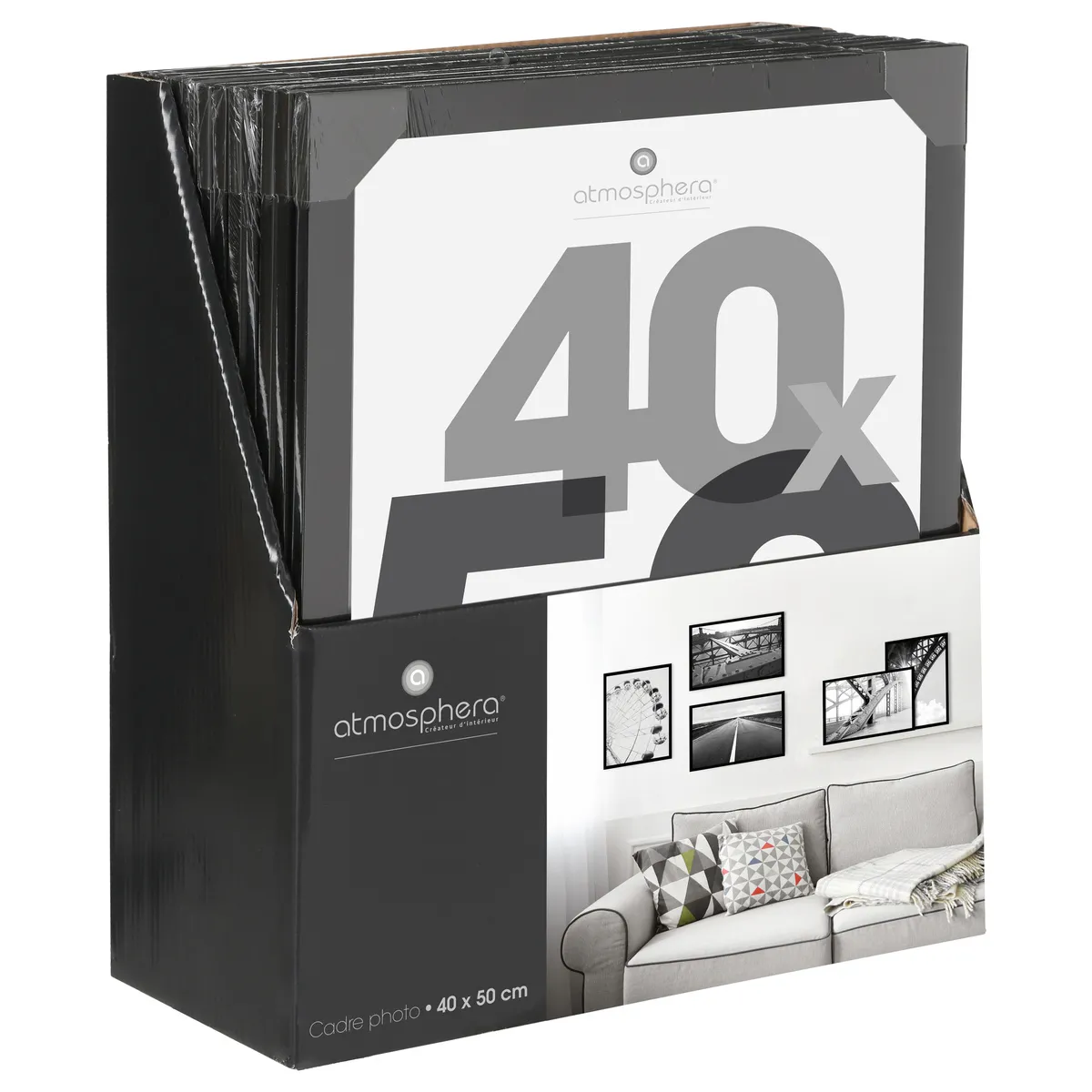 Atmosphera, Createur D'Interieur Atmosphera - Noir 40X50