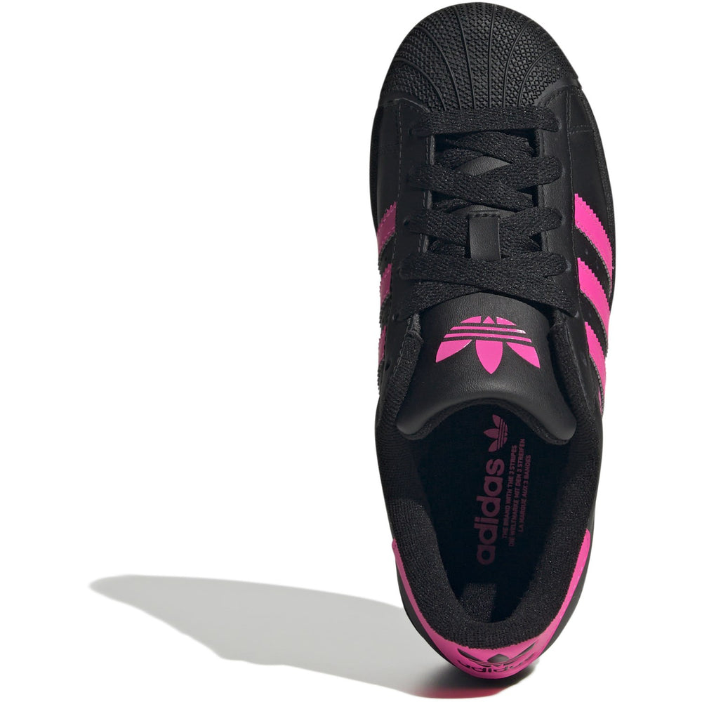 Køb adidas Originals Core Black/Lucid Pink/Core Black Superstar Ii J Sneakers