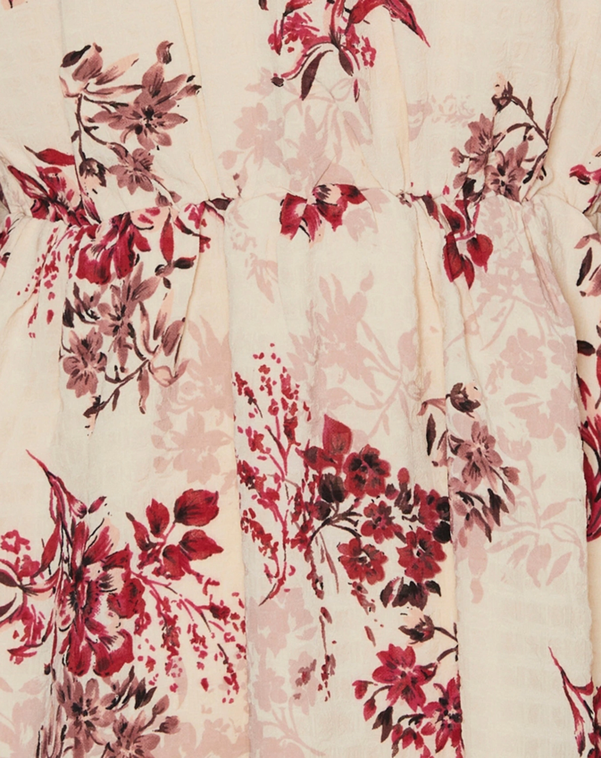Langarmkleid VMROSIE FRILL WRAP in raspberry sorbet