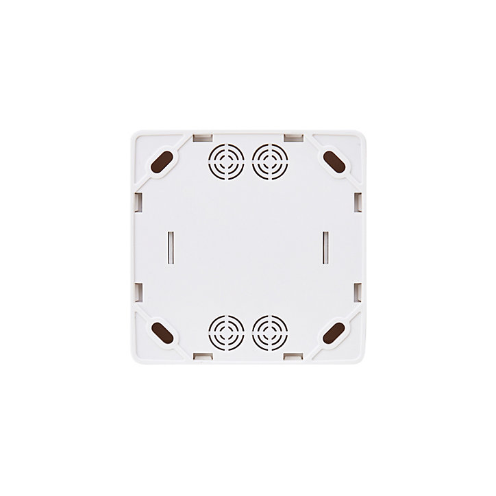 Boîte de dérivation monobloc en saillie Jacobsen Sigurd blanc complet
