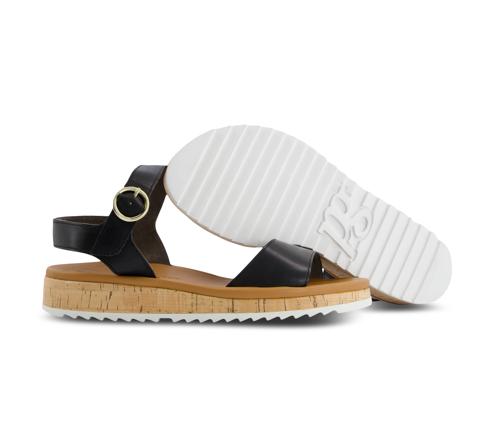 Paul Green 7734 - Riemchensandalen schwarz