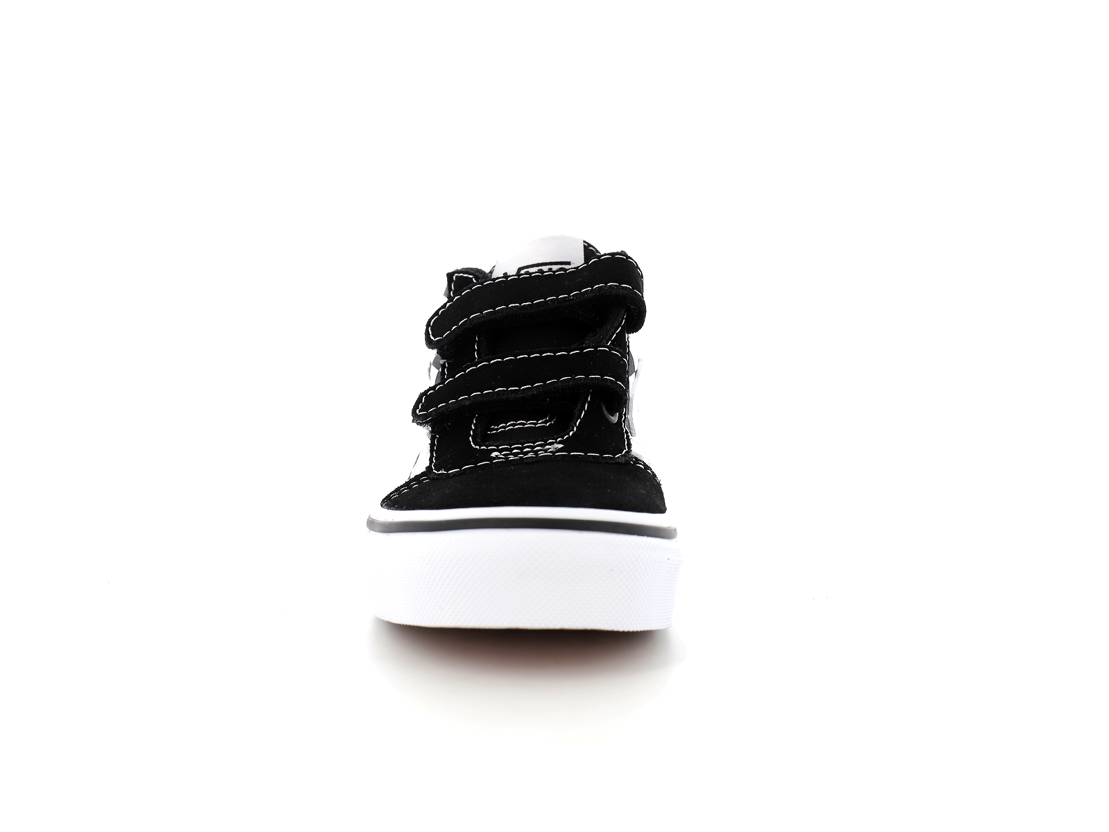 Vans-YT WARD MID V CHECKER Matières combinées Noir Blanc