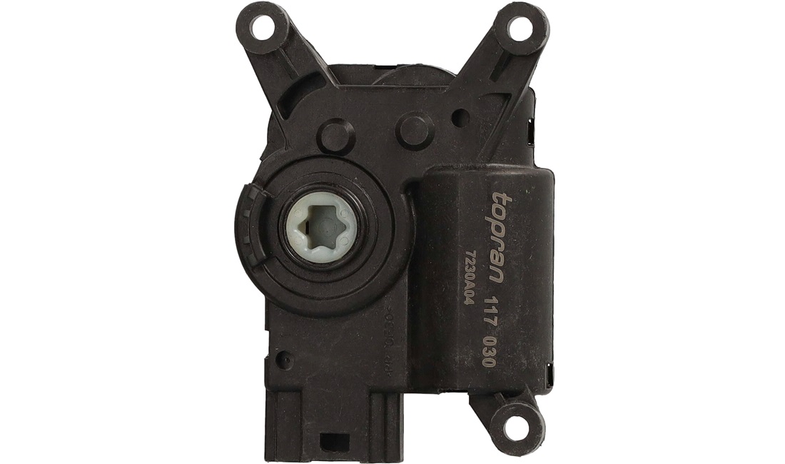 Servomotor, klap