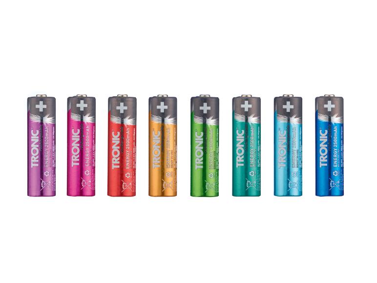 Oplaadbare batterijen 8-pack